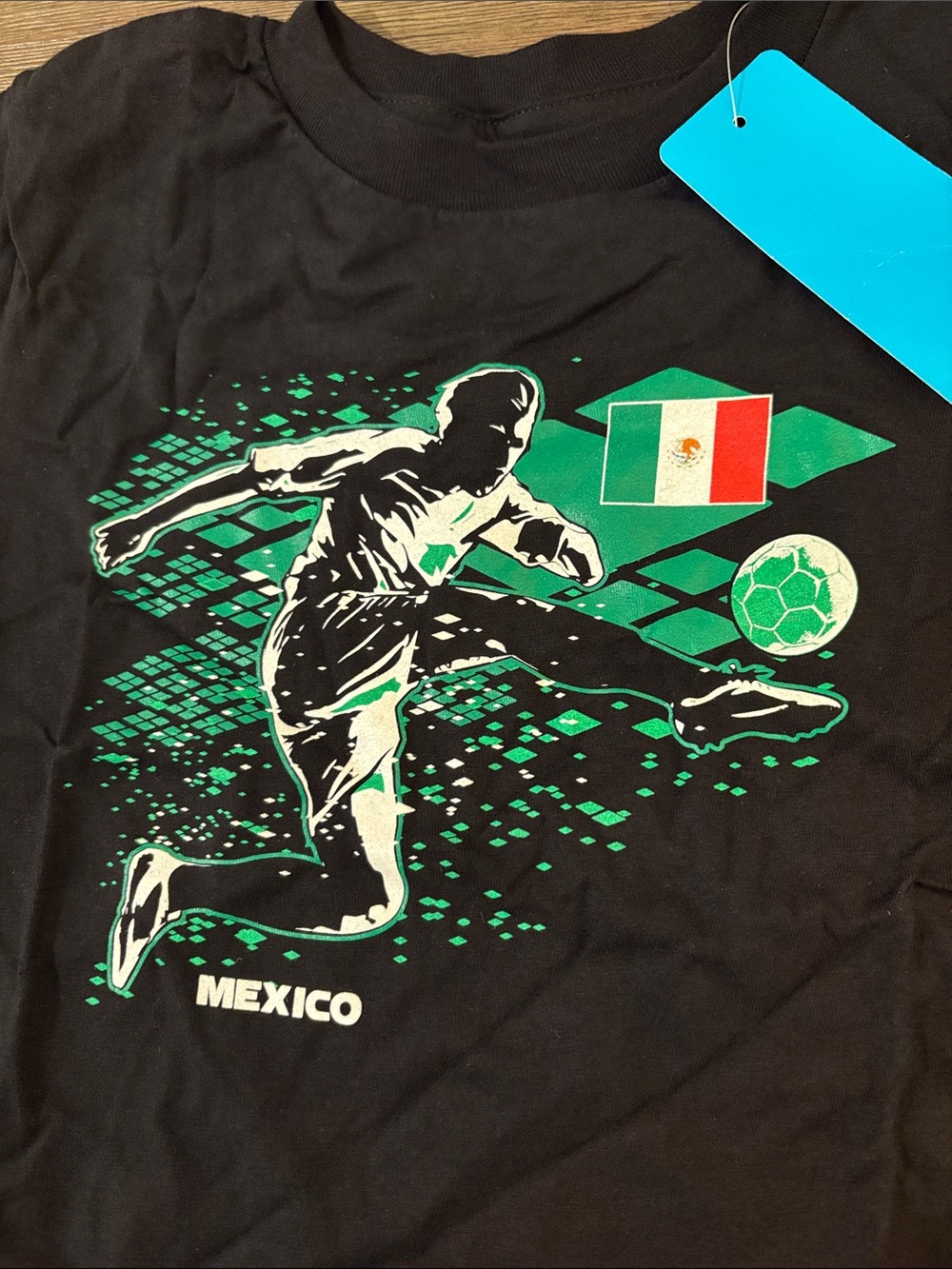NWT [Gen2] Mexico National Team World Cup Football Soccer T-Shirt Kids L (7) - Picture 4 of 9